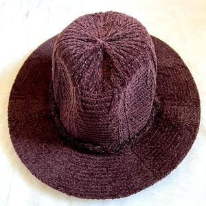 Time and Tru Fedora brown hat NWT
